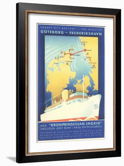 Swedish Shipping-null-Framed Art Print