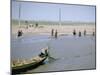 Sweep Net Fishing for Sturgeon at "Tanya" in Volga River Delta Nr. Astrakhan, Russia-Carl Mydans-Mounted Photographic Print