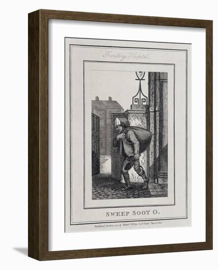 Sweep Soot O, Cries of London, 1804-William Marshall Craig-Framed Giclee Print