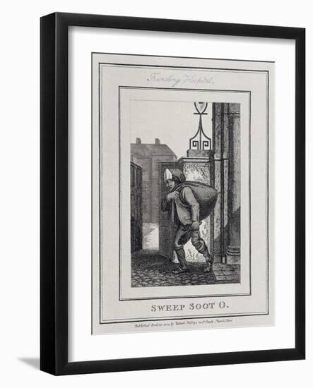 Sweep Soot O, Cries of London, 1804-William Marshall Craig-Framed Giclee Print