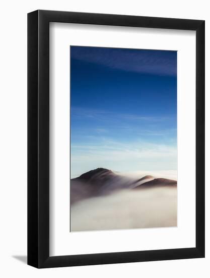Sweeping Beauty, Sky and Fog Over Marin Headlands, San Francisco California-Vincent James-Framed Photographic Print