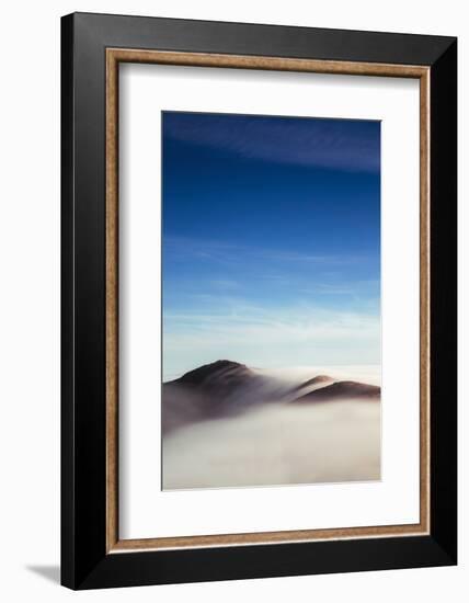 Sweeping Beauty, Sky and Fog Over Marin Headlands, San Francisco California-Vincent James-Framed Photographic Print