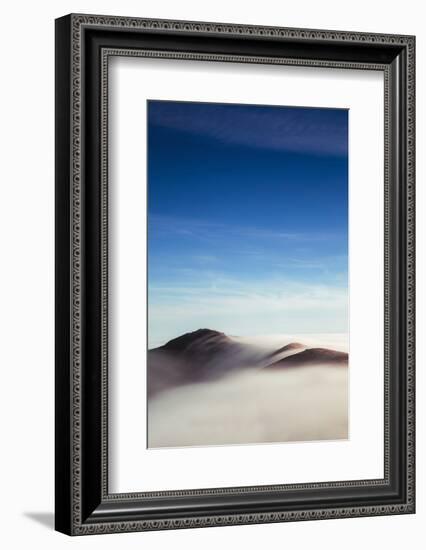 Sweeping Beauty, Sky and Fog Over Marin Headlands, San Francisco California-Vincent James-Framed Photographic Print