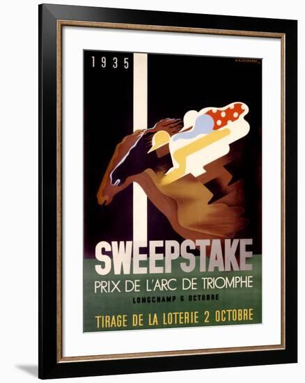 Sweepstake-Unknown Unknown-Framed Giclee Print