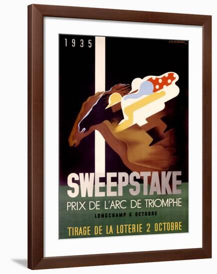 Sweepstake-Unknown Unknown-Framed Giclee Print