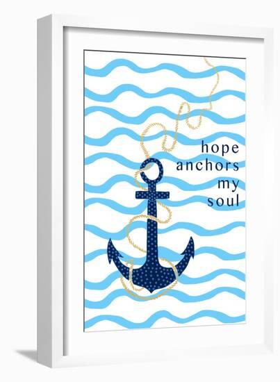 Sweet Anchor II-Nicholas Biscardi-Framed Art Print