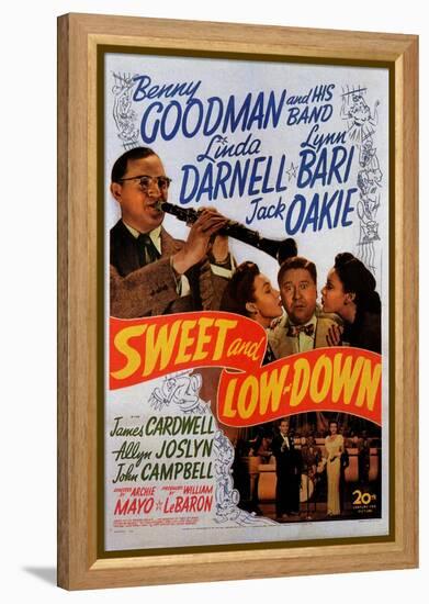Sweet and Low-Down, 1944-null-Framed Stretched Canvas