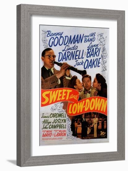 Sweet and Low-Down, 1944-null-Framed Premium Giclee Print