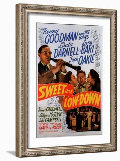 Sweet and Low-Down, 1944-null-Framed Art Print