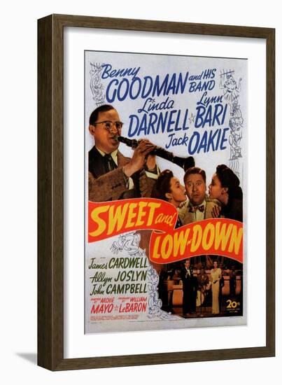 Sweet and Low-Down, 1944-null-Framed Art Print