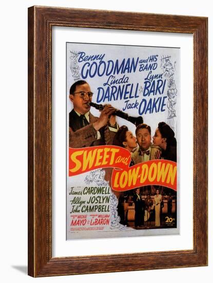 Sweet and Low-Down, 1944-null-Framed Art Print