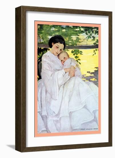 Sweet and Low-Jessie Willcox-Smith-Framed Art Print