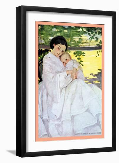 Sweet and Low-Jessie Willcox-Smith-Framed Art Print