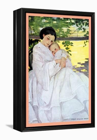 Sweet and Low-Jessie Willcox-Smith-Framed Stretched Canvas