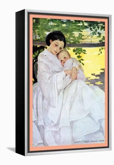 Sweet and Low-Jessie Willcox-Smith-Framed Stretched Canvas