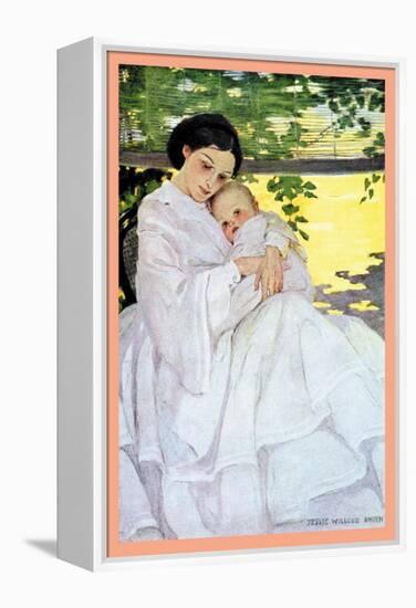 Sweet and Low-Jessie Willcox-Smith-Framed Stretched Canvas