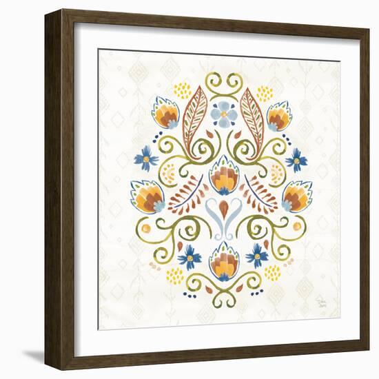 Sweet and Spicy XV Colorful-Dina June-Framed Art Print