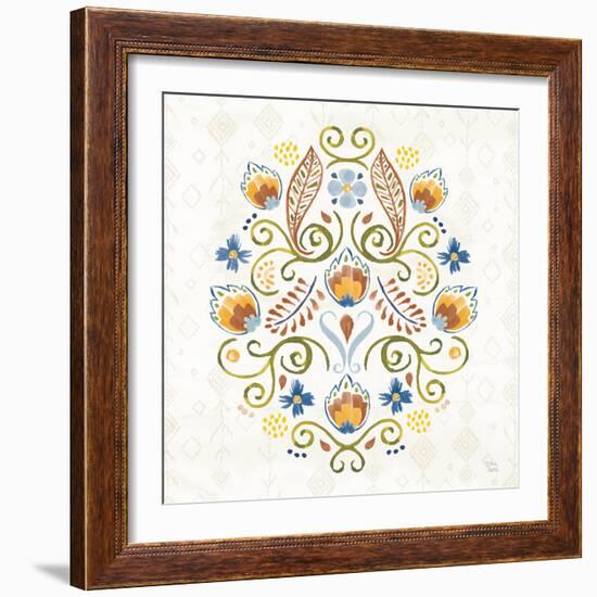 Sweet and Spicy XV Colorful-Dina June-Framed Art Print