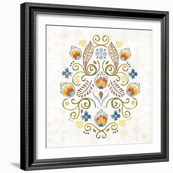 Sweet and Spicy XV Colorful-Dina June-Framed Art Print