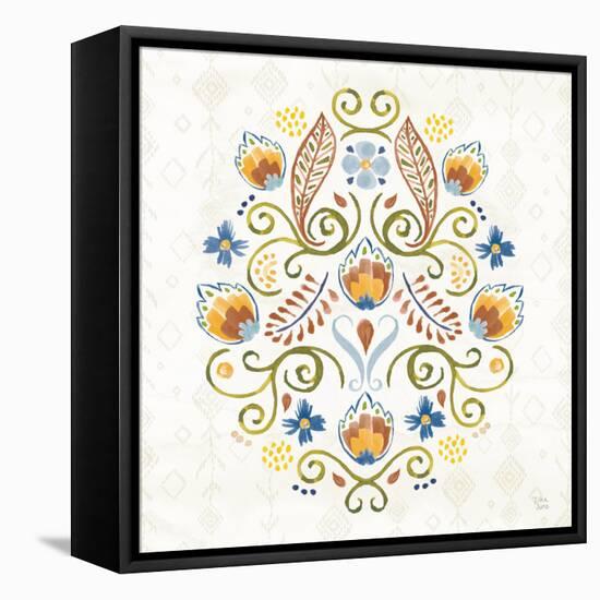 Sweet and Spicy XV Colorful-Dina June-Framed Stretched Canvas