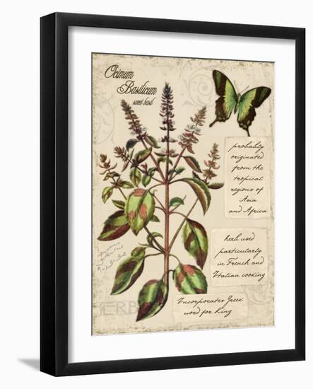 Sweet Basil-Kate Ward Thacker-Framed Giclee Print