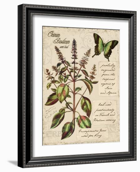 Sweet Basil-Kate Ward Thacker-Framed Giclee Print