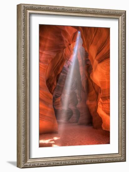 Sweet Beam of Light, Upper Antelope Canyon, Page, Arizona-Vincent James-Framed Photographic Print