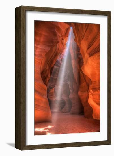 Sweet Beam of Light, Upper Antelope Canyon, Page, Arizona-Vincent James-Framed Photographic Print