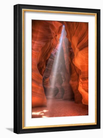 Sweet Beam of Light, Upper Antelope Canyon, Page, Arizona-Vincent James-Framed Photographic Print