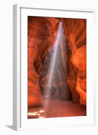 Sweet Beam of Light, Upper Antelope Canyon, Page, Arizona-Vincent James-Framed Photographic Print