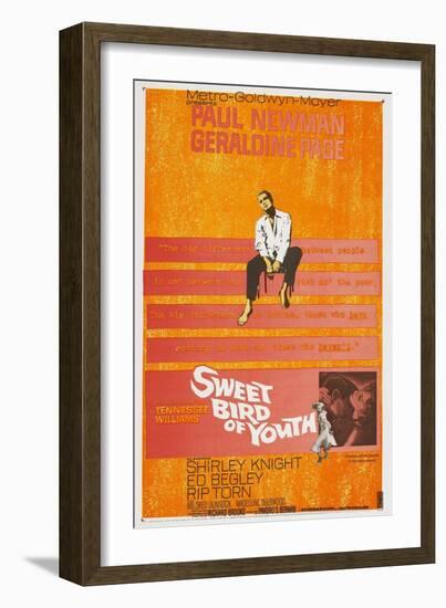 Sweet Bird of Youth, 1962, Directed by Richard Brooks-null-Framed Giclee Print