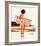 Sweet Bird of Youth (study)-Jack Vettriano-Framed Art Print