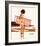 Sweet Bird of Youth (study)-Jack Vettriano-Framed Art Print