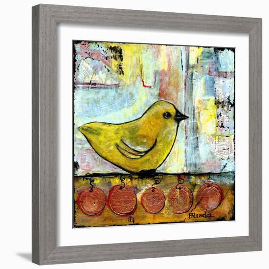 Sweet Bird-Blenda Tyvoll-Framed Giclee Print