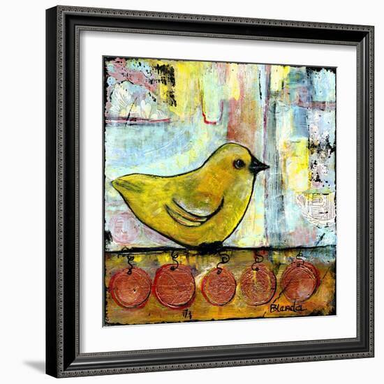 Sweet Bird-Blenda Tyvoll-Framed Giclee Print