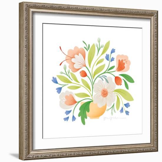 Sweet Bouquet II Bright-Gia Graham-Framed Art Print