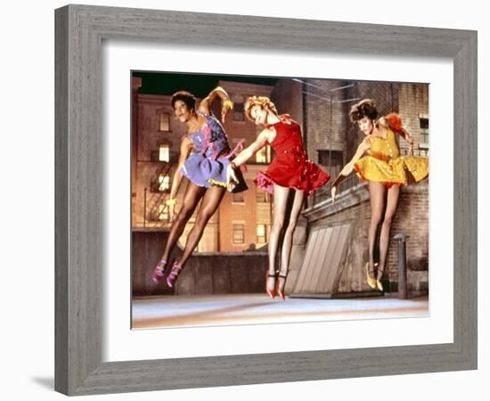 Sweet Charity, Paula Kelly, Shirley MacLaine, Chita Rivera, 1969-null-Framed Photo