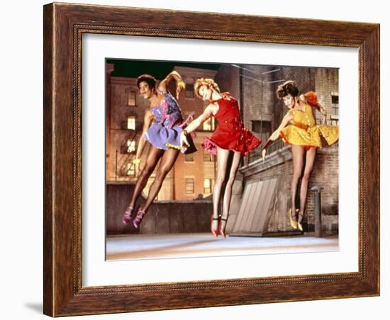 Sweet Charity, Paula Kelly, Shirley MacLaine, Chita Rivera, 1969-null-Framed Photo