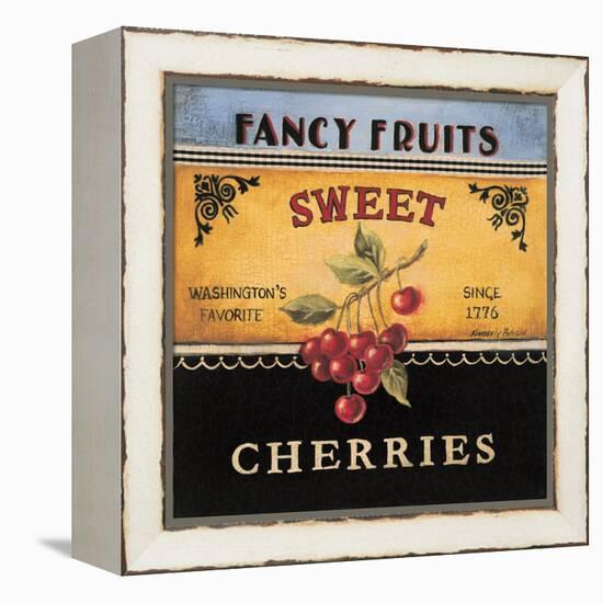 Sweet Cherries-Kimberly Poloson-Framed Stretched Canvas