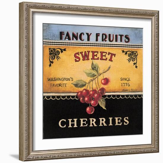 Sweet Cherries-Kimberly Poloson-Framed Art Print