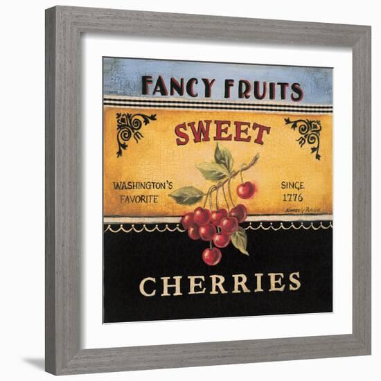 Sweet Cherries-Kimberly Poloson-Framed Art Print