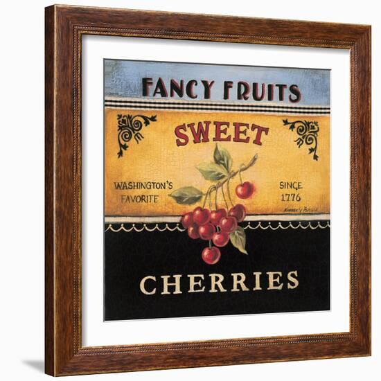 Sweet Cherries-Kimberly Poloson-Framed Art Print