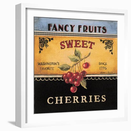 Sweet Cherries-Kimberly Poloson-Framed Art Print