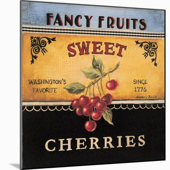 Sweet Cherries-Kimberly Poloson-Mounted Art Print