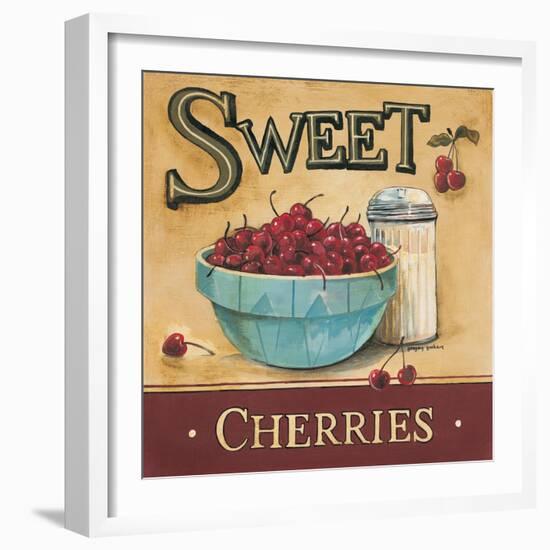 Sweet Cherries-Gregory Gorham-Framed Art Print