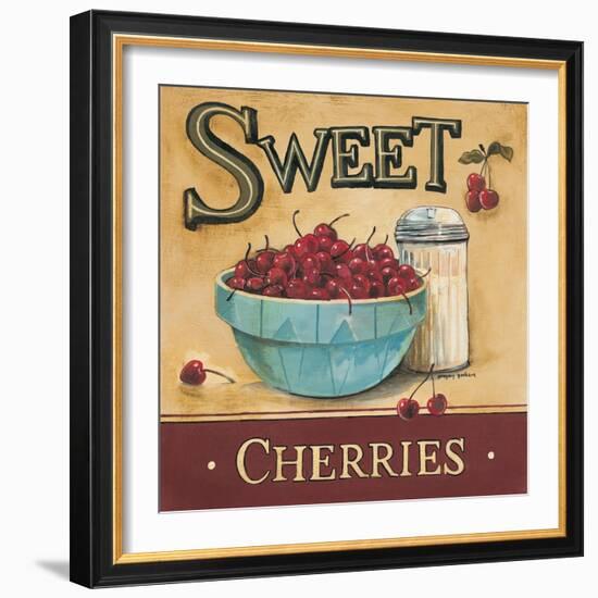 Sweet Cherries-Gregory Gorham-Framed Art Print