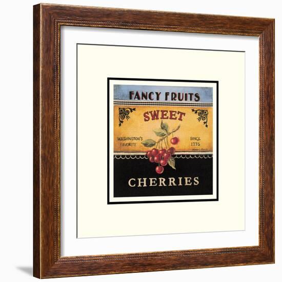 Sweet Cherries-Kimberly Poloson-Framed Art Print