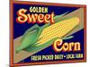 Sweet Corn Crate Label-Mark Frost-Mounted Giclee Print