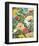 Sweet Cottage Garden-Karen  Fields-Framed Art Print