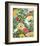 Sweet Cottage Garden-Karen  Fields-Framed Art Print